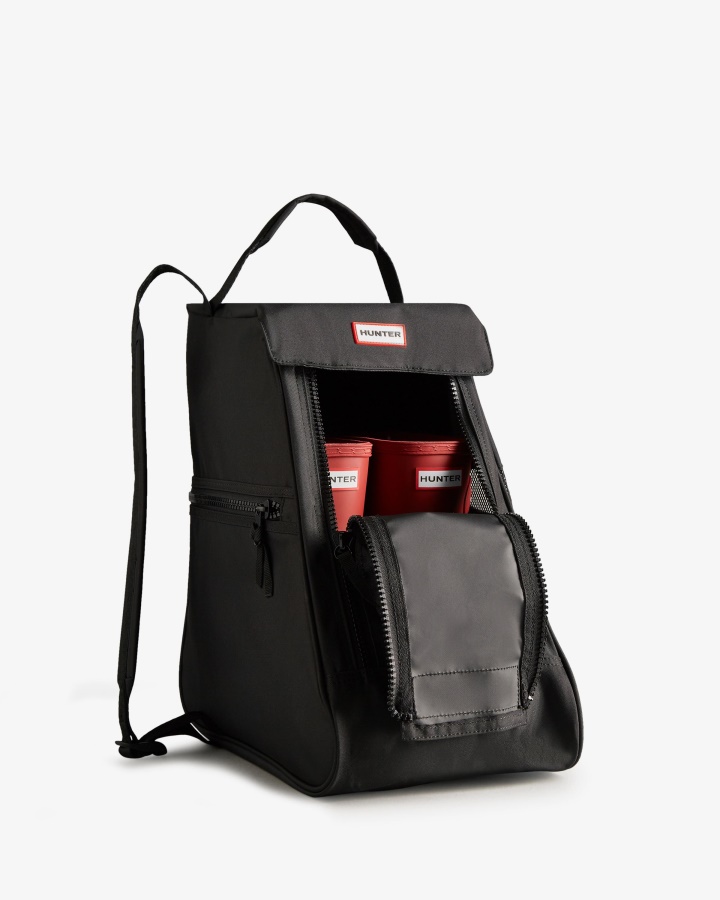 Bolso Corto Para Botas Hunter Negro