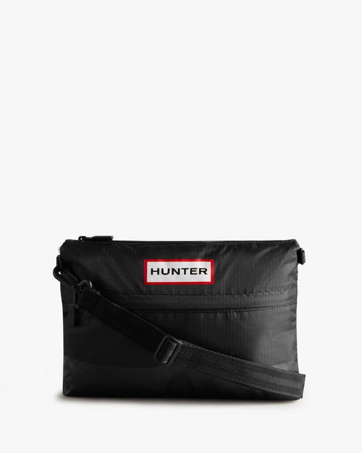 Bolso Lateral Hunter Sacoche Ripstop Negro