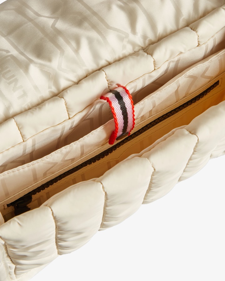 Bolso Messenger Mini Hunter Intrepid Puffer Sauce Blanco