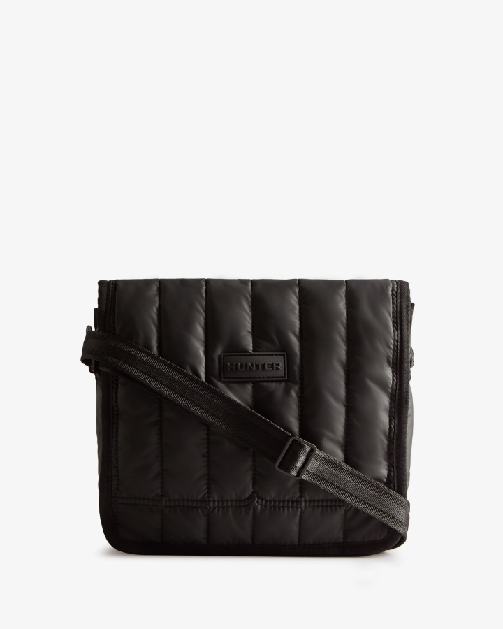 Bolso Messenger Mini Intrepid Puffer De Hunter Negro