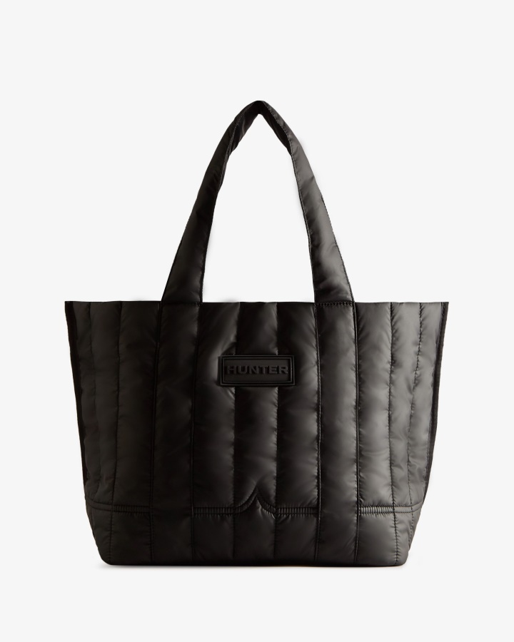 Bolso Tote Hunter Intrepid Puffer Negro