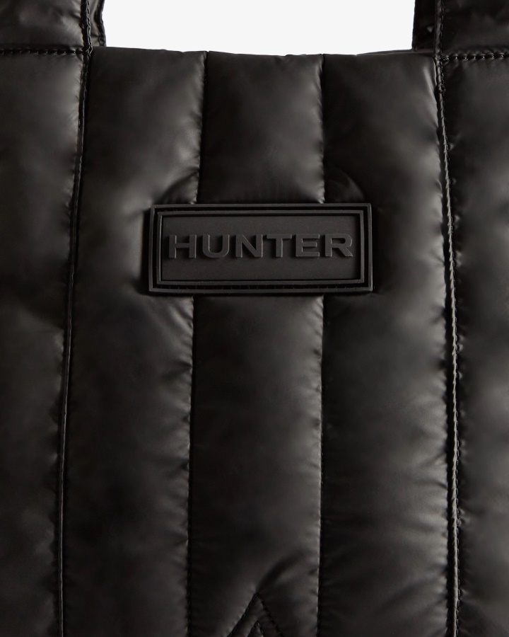 Bolso Tote Hunter Intrepid Puffer Negro