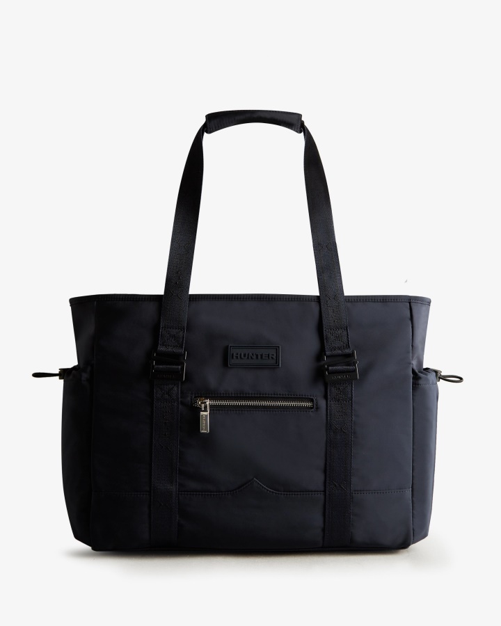 Bolso Tote Hunter Refinado Sostenible Azul Marino