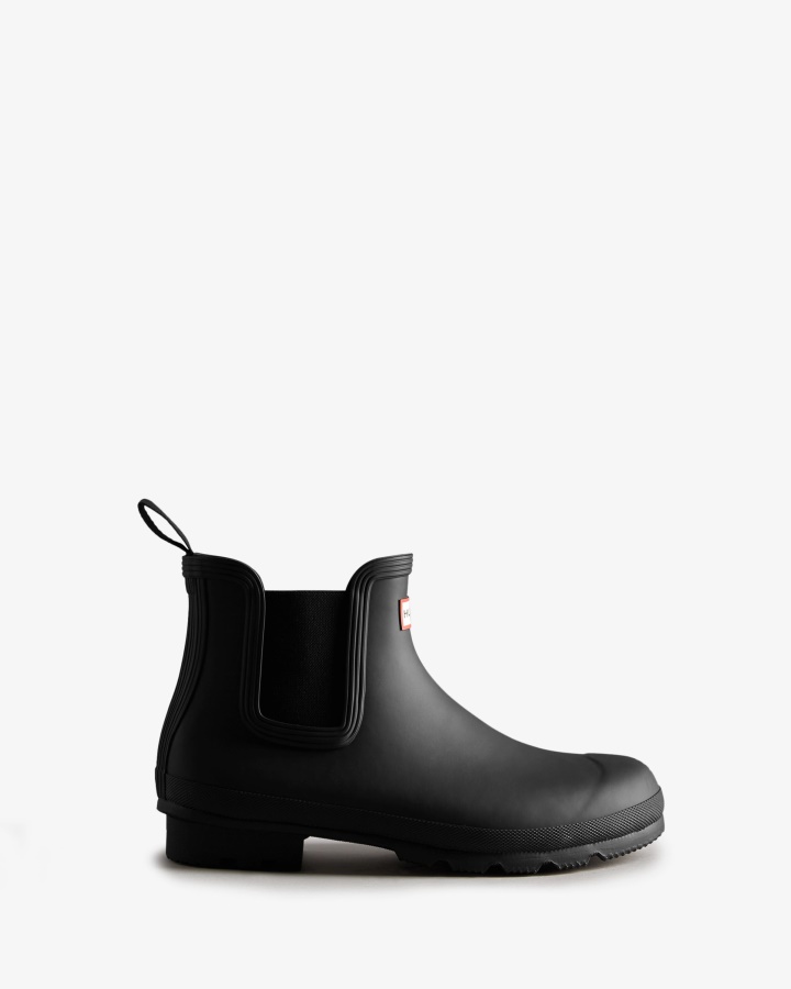 Botas Chelsea Con Aislamiento Para Hombre Hunter Negras