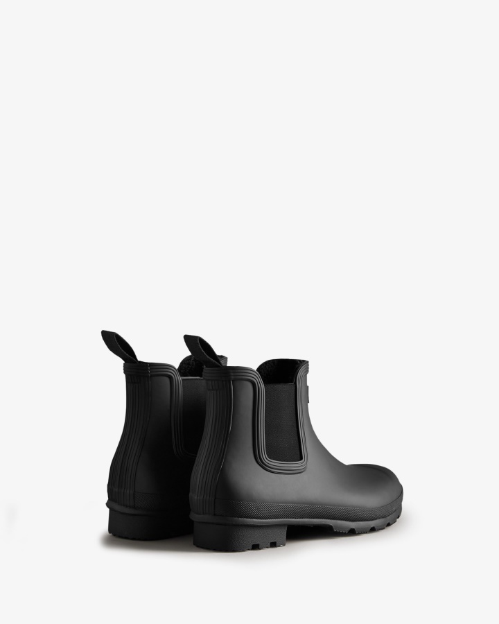 Botas Chelsea Con Aislamiento Para Hombre Hunter Negras