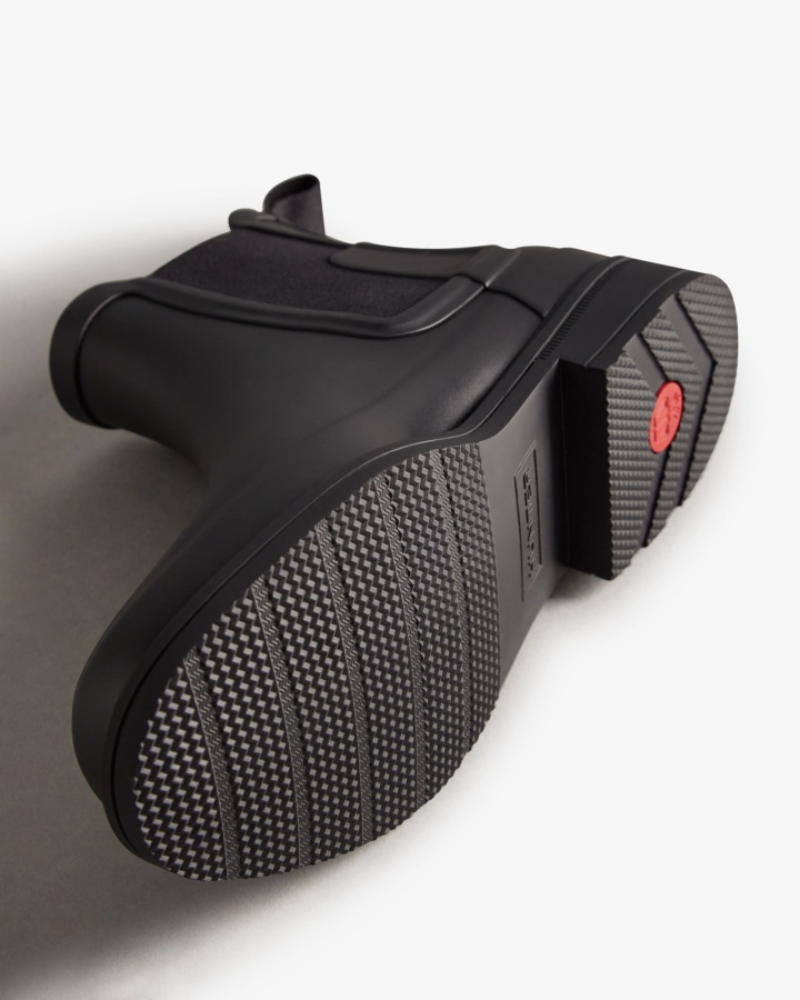 Botas Chelsea De Corte Slim Para Hombre Hunter Negras