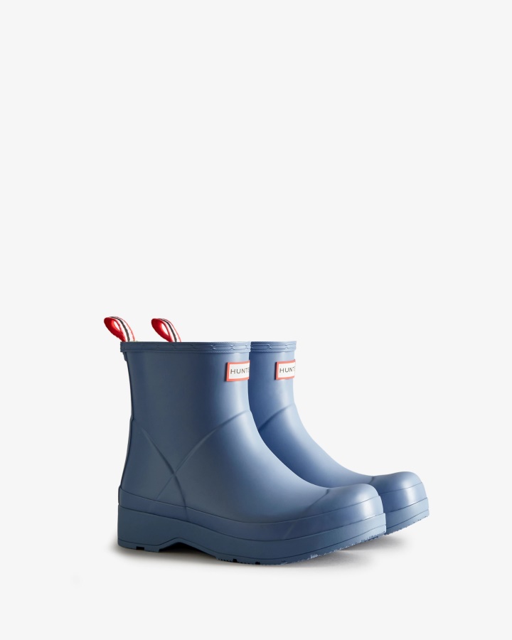 Botas De Agua Cortas Hunter Play Para Hombre Stornoway Azul