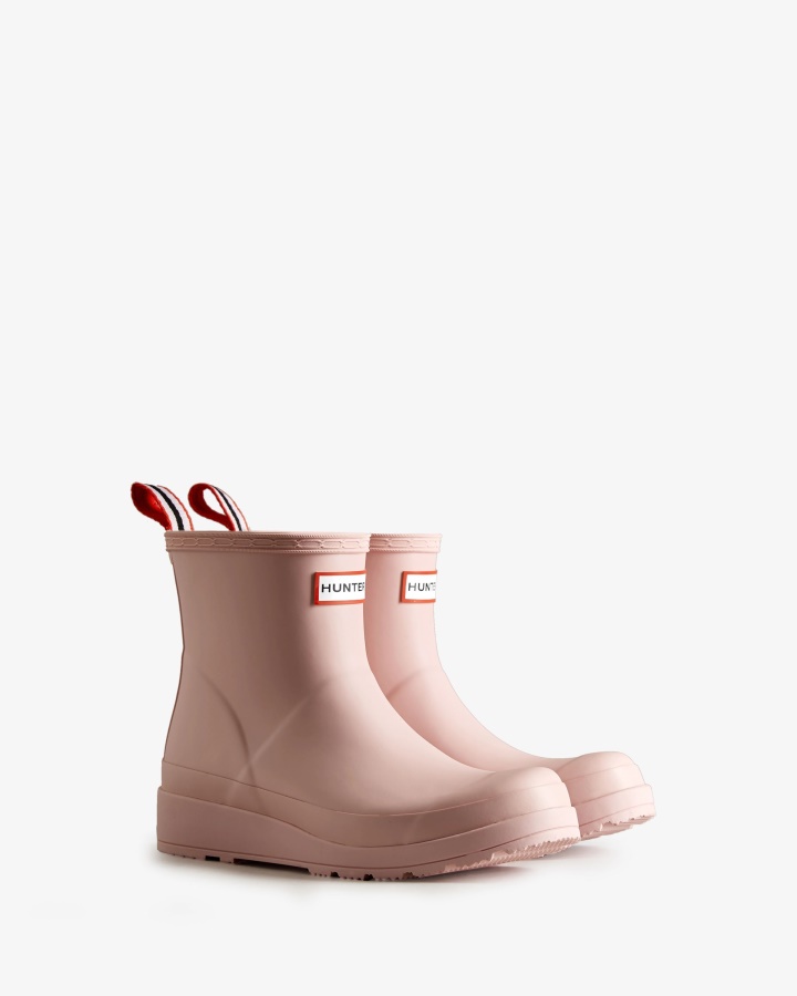 Botas De Agua Cortas Hunter Play Para Mujer Rosa Azalea