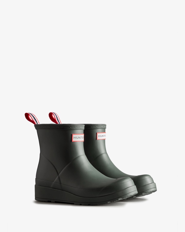 Botas De Agua Cortas Hunter Play Para Mujer Verde Musgo ártico