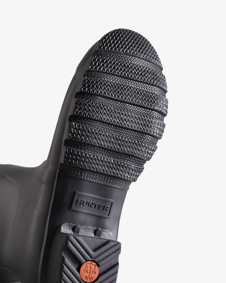 Botas De Agua Cortas Mujer Hunter Original Azul Marino