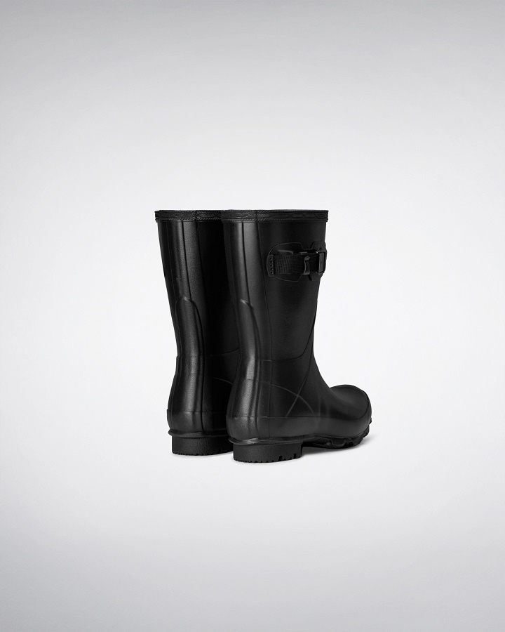Botas De Agua Cortas Norris Field Mujer Hunter Negras