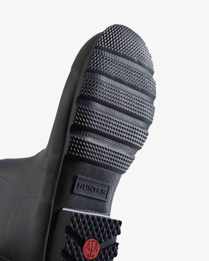 Botas De Agua Cortas Originales Hunter Hombre Azul Marino