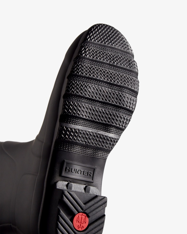 Botas De Agua Cortas Originales Mujer Hunter Negras