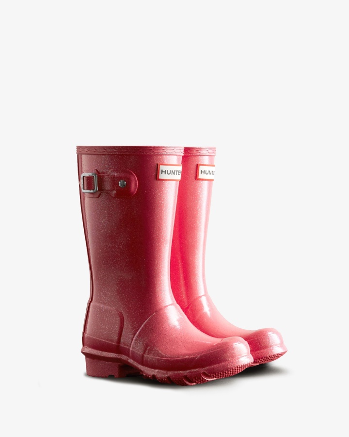 Botas De Agua Hunter Big Kids (5-11 Años) Starcloud Rosa Arcade