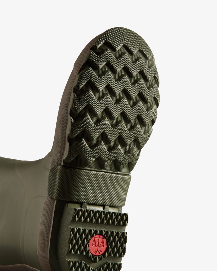 Botas De Agua Hunter Jardinero Para Hombre Dark Olive-clay