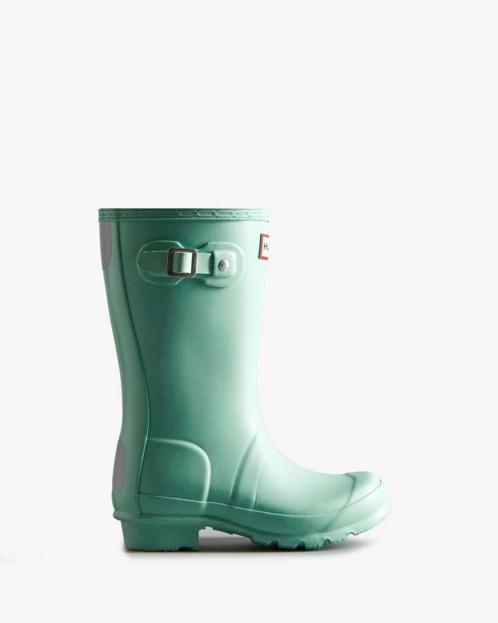 Botas De Agua Hunter Original Big Kids (5-11 Años) Menta Salvaje