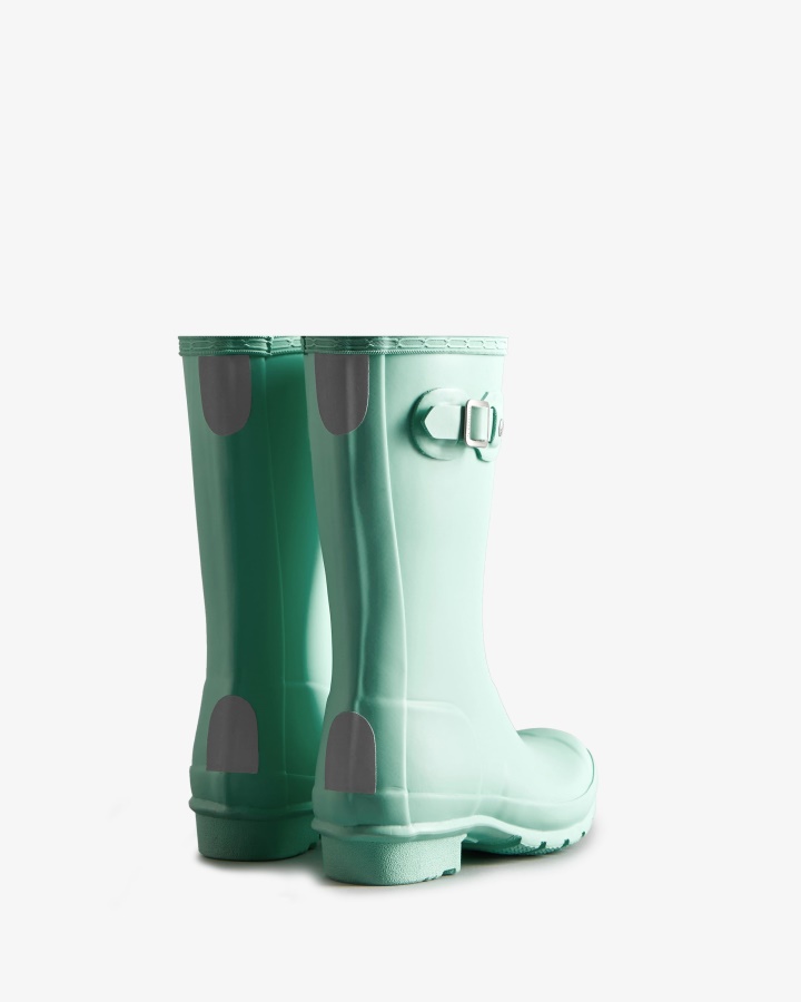Botas De Agua Hunter Original Big Kids (5-11 Años) Menta Salvaje