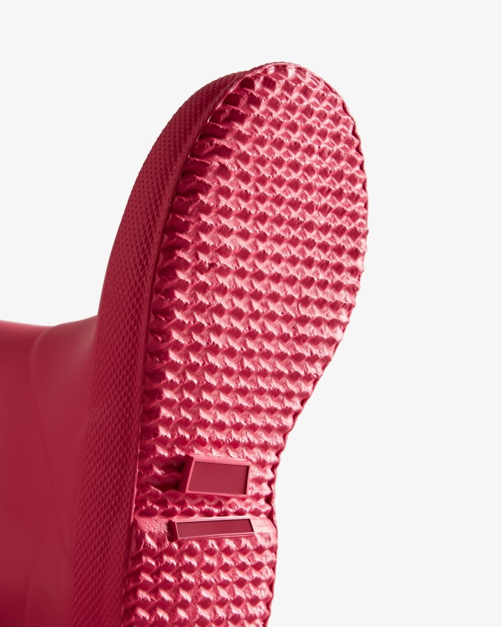 Botas De Agua Hunter Original Kids First (18 Meses-8 Años) Rosa Brillante