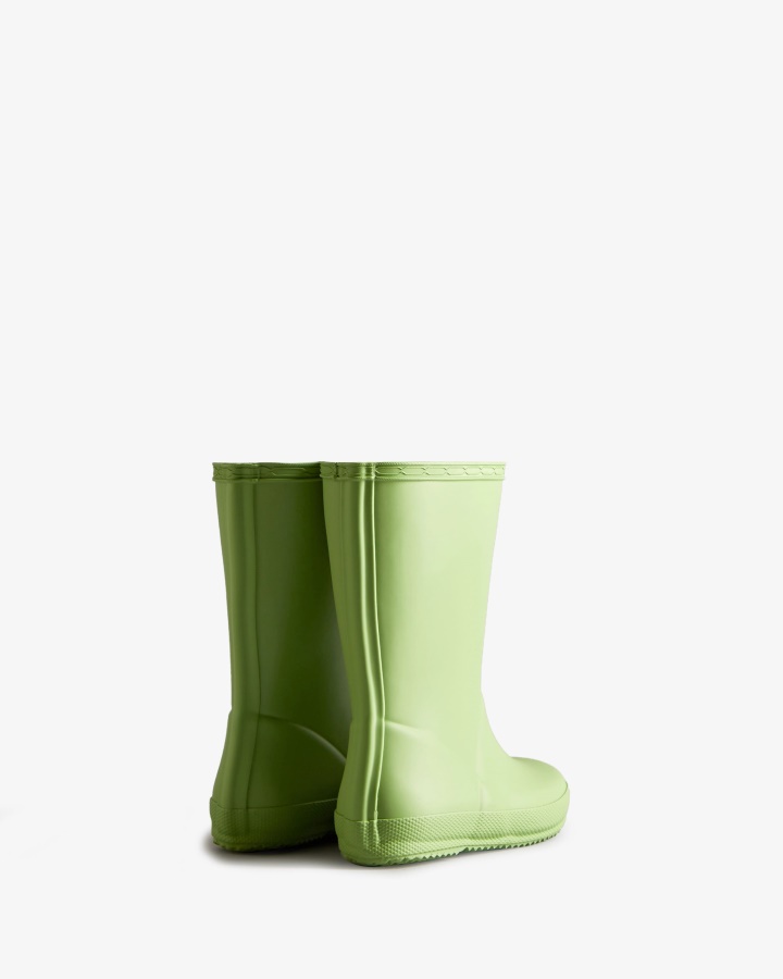 Botas De Agua Hunter Original Kids First (18 Meses-8 Años) Verde Helecho