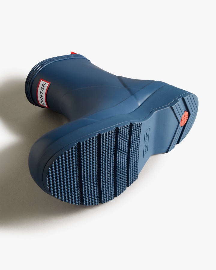 Botas De Agua Hunter Play Short Para Hombre Kerhuelen Azul Marino