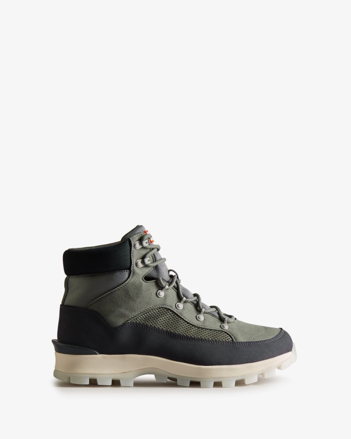 Botas De Comando Con Cordones Y Aislamiento Explorer Para Hombre De Hunter Urban Grey-Xray Navy