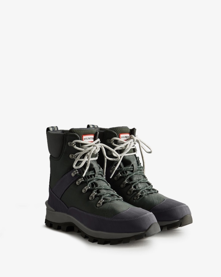 Botas De Comando De Poliéster Reciclado Con Aislamiento Para Hombre De Hunter Verde Musgo ártico-azul Marino Henson