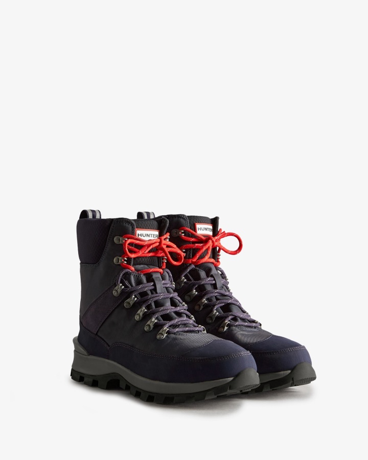 Botas De Comando De Poliéster Reciclado Con Aislamiento Para Hombre Hunter Azul Marino Mineral