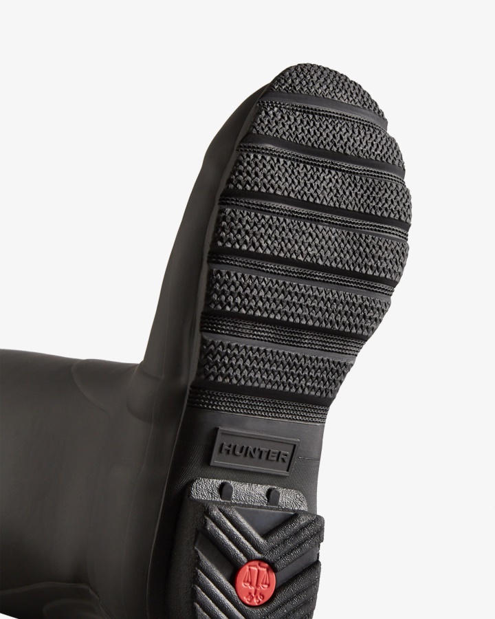 Botas De Lluvia Altas Aislantes Hunter Para Mujer Negras