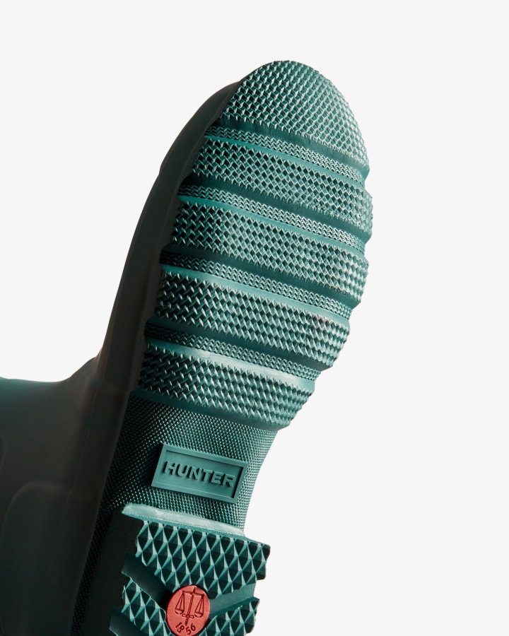 Botas De Lluvia Altas Originales De Hunter Para Hombre Loch Awe Azul