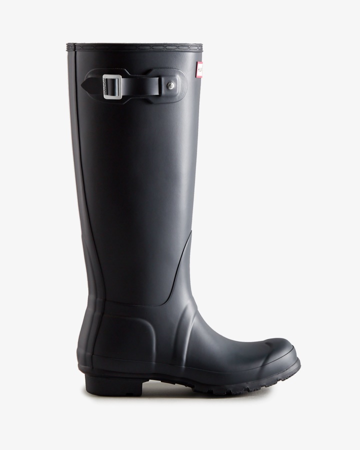 Botas De Lluvia Altas Originales Para Mujer Hunter Azul Marino