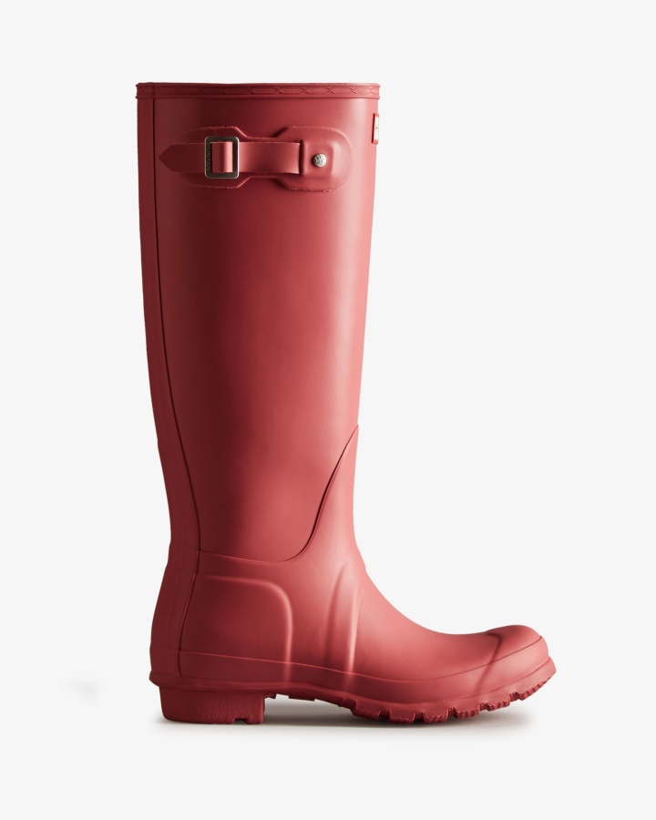 Botas De Lluvia Altas Originales Para Mujer Hunter Glenmore Rose