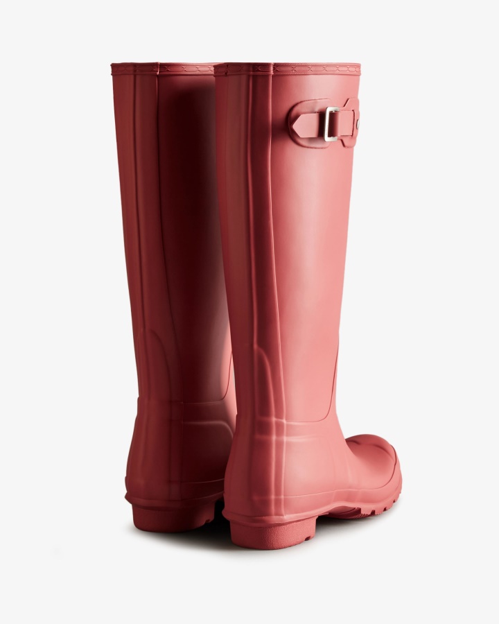Botas De Lluvia Altas Originales Para Mujer Hunter Glenmore Rose
