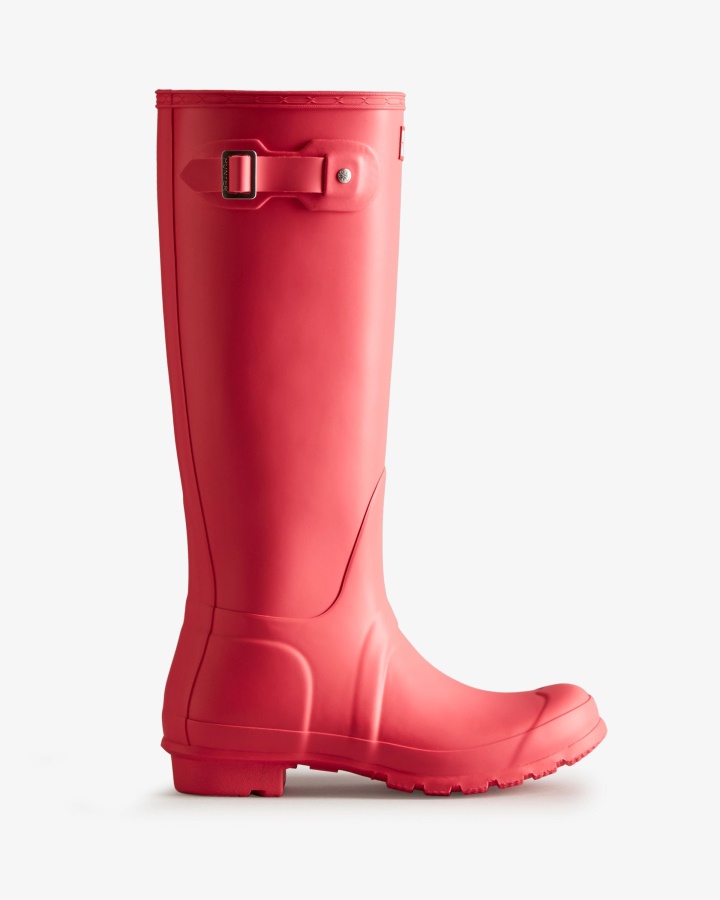 Botas De Lluvia Altas Originales Para Mujer Hunter Rowan Rosa
