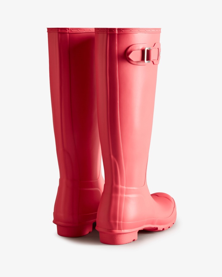 Botas De Lluvia Altas Originales Para Mujer Hunter Rowan Rosa