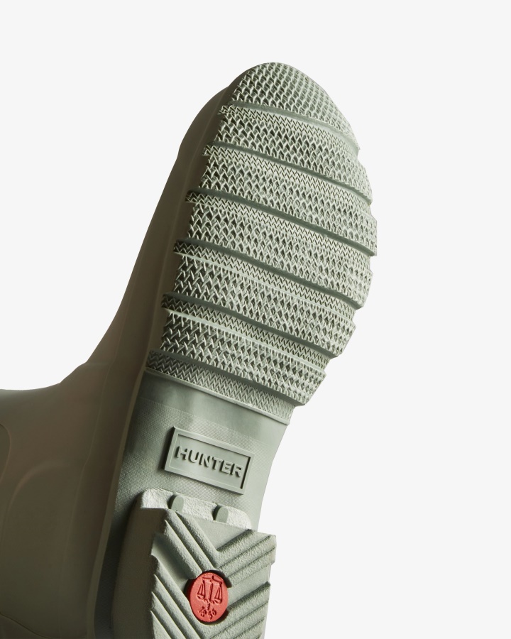 Botas De Lluvia Altas Originales Para Mujer Hunter Verde Dulce Vendaval