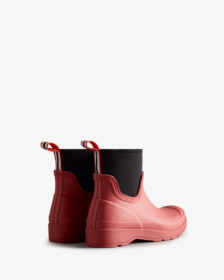 Botas De Lluvia Cortas De Neopreno Para Mujer Hunter Glenmore Rose