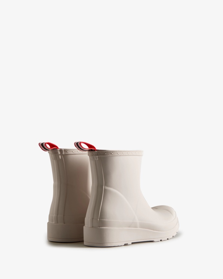 Botas De Lluvia Cortas Hunter Play Para Mujer Gris Pálido