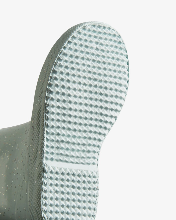 Botas De Lluvia Hunter Kids First (18 Meses-8 Años) Con Purpurina Gigante Azul Suave