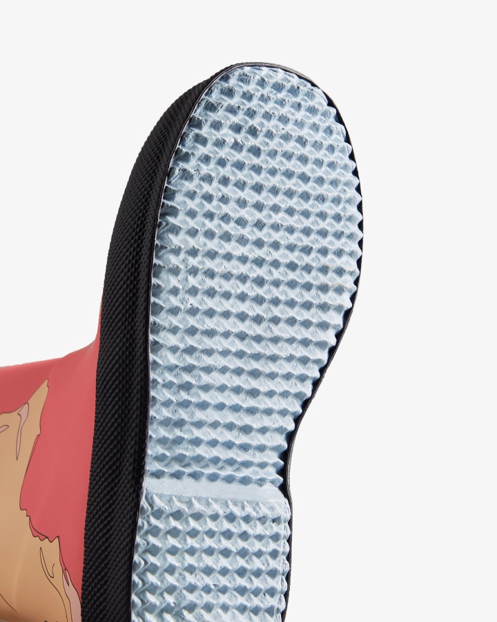Botas De Lluvia Hunter Kids First (18 Meses-8 Años) Estampado Iceberg Iceberg Polaris Rosa