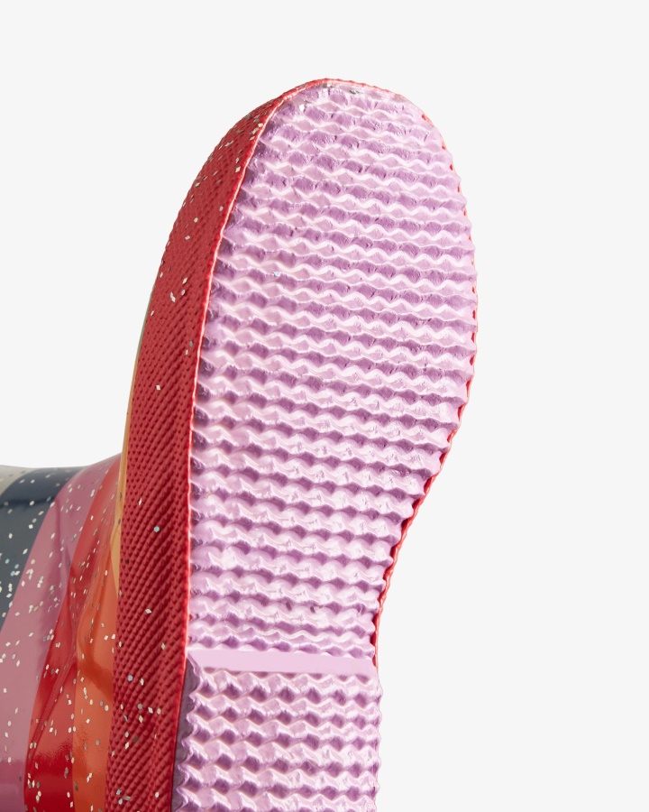 Botas De Lluvia Hunter Kids First (18 Meses-8 Años) Glitter Rainbow Multicolor