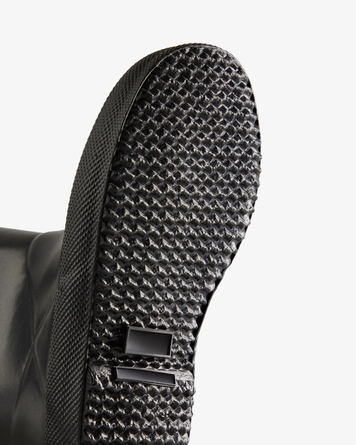 Botas De Lluvia Hunter Kids First (18 Meses-8 Años) Nebula Negro