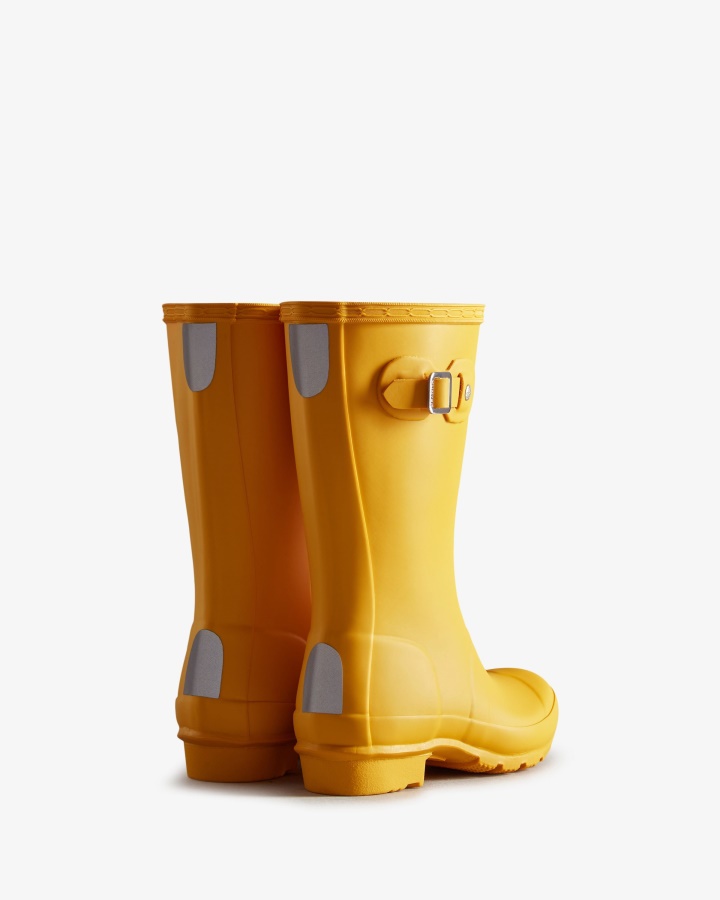 Botas De Lluvia Hunter Original Big Kids (5-11 Años) Amarillo