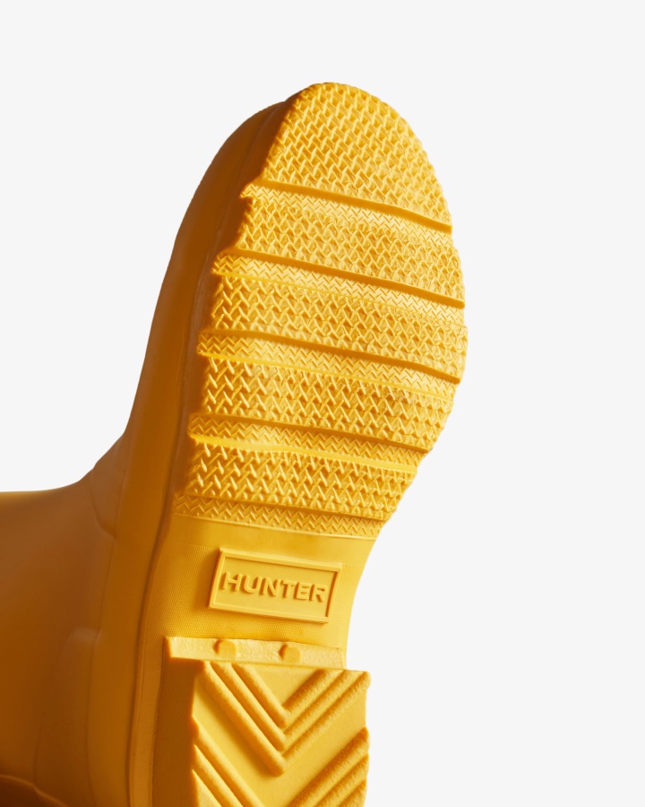 Botas De Lluvia Hunter Original Big Kids (5-11 Años) Amarillo