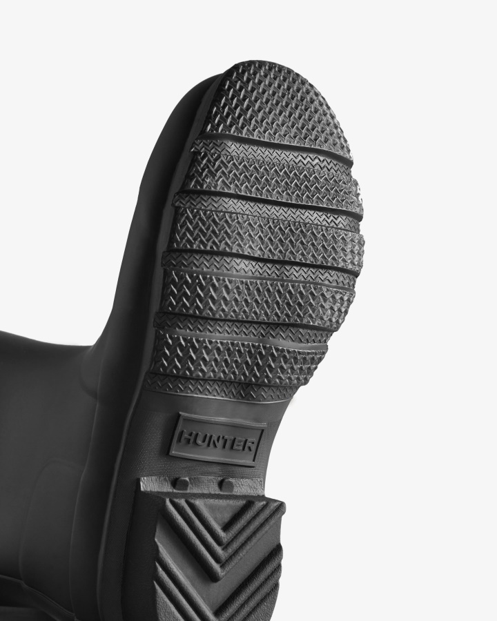 Botas De Lluvia Hunter Original Big Kids (5-11 Años) Negras