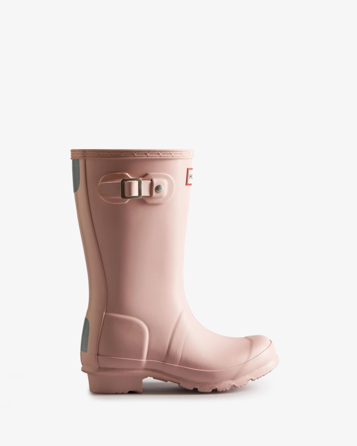 Botas De Lluvia Hunter Original Big Kids (5-11 Años) Rosa Azalea