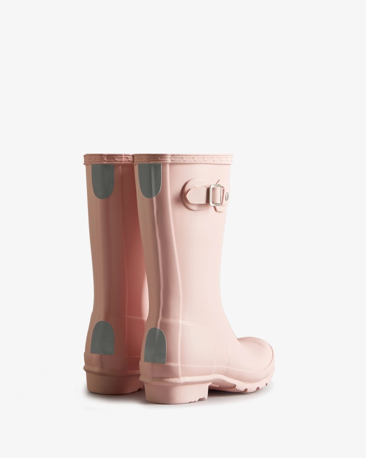 Botas De Lluvia Hunter Original Big Kids (5-11 Años) Rosa Azalea