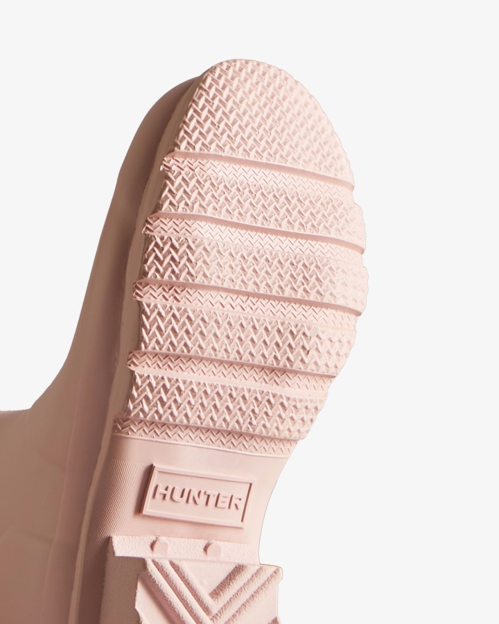 Botas De Lluvia Hunter Original Big Kids (5-11 Años) Rosa Azalea