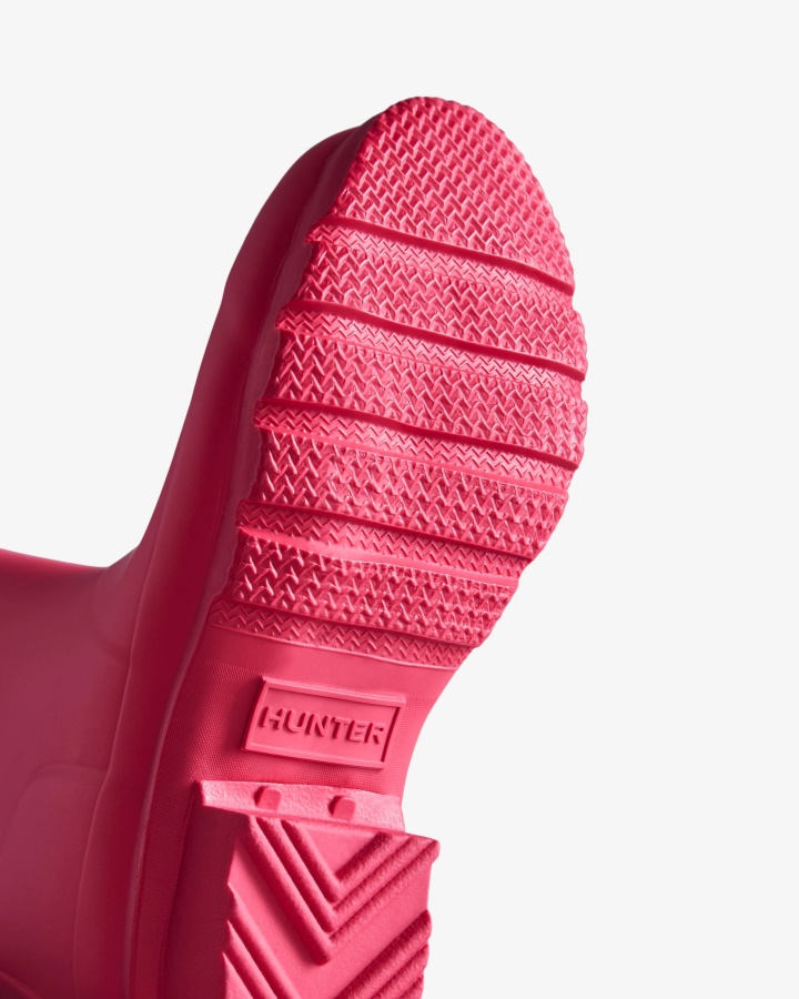 Botas De Lluvia Hunter Original Big Kids (5-11 Años) Rosa Brillante