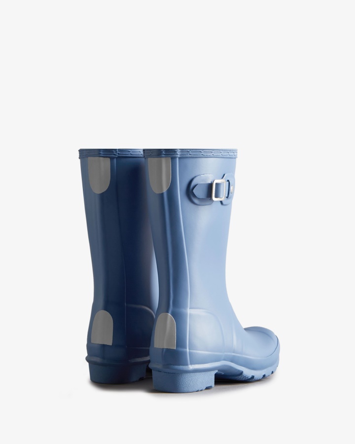 Botas De Lluvia Hunter Original Big Kids (5-11 Años) Stornoway Azul