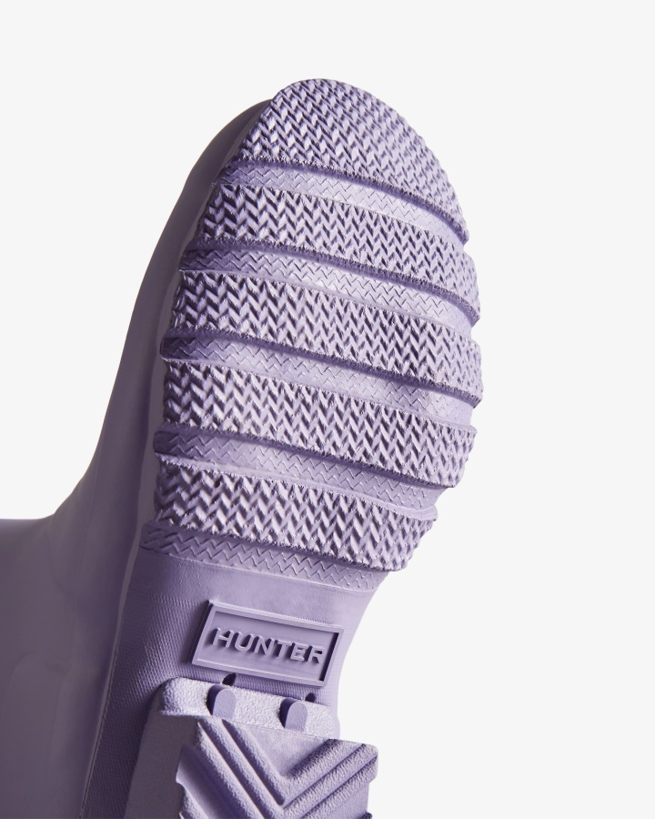 Botas De Lluvia Hunter Original Big Kids (5-11 Años) Violeta Iridiscente